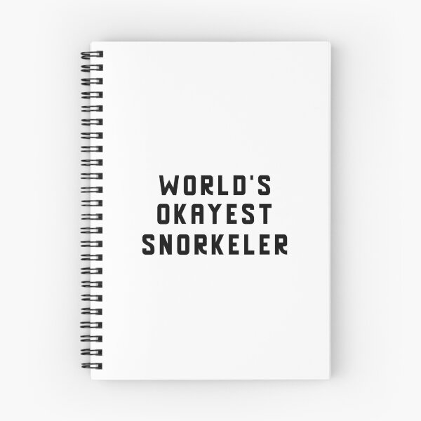 Item preview, World's Okayest Snorkeler designed and sold by EricJP.