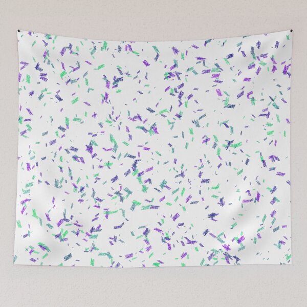 Item preview, Blue Purple Scattered Abstract designed and sold by MixinMadness.