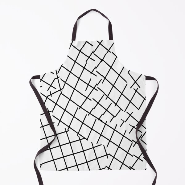 Item preview, geometric square shape pattern abstract background in black and white designed and sold by Mrvell.