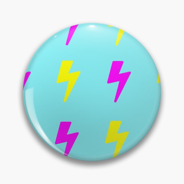 Item preview, Neon lightning bolt pattern designed and sold by ShadowstarArt.