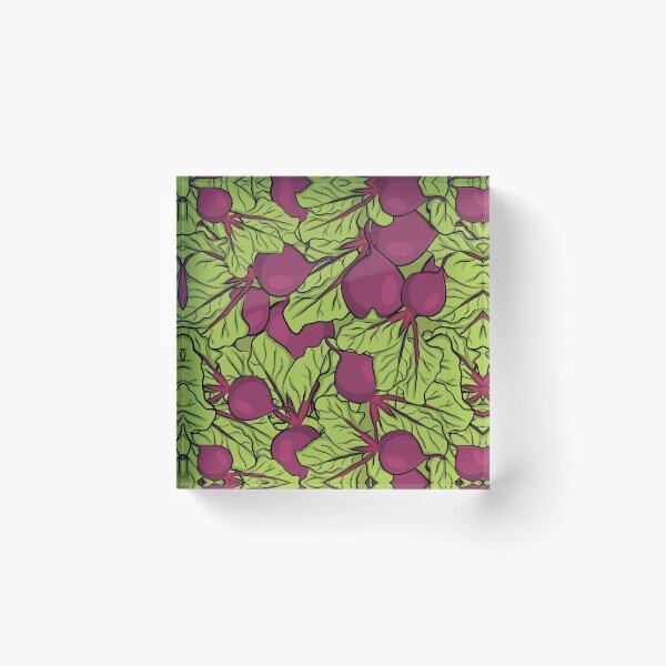 Item preview, Garden beet vegetable pattern designed and sold by EngineerGoC.