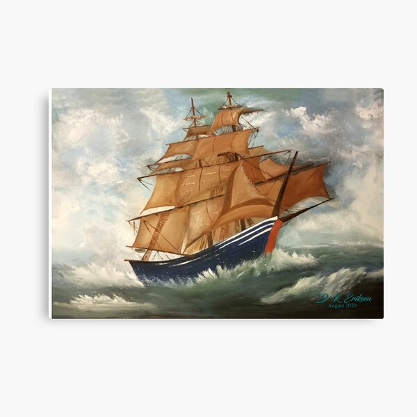 The Voyage by David Eriksen Canvas Print