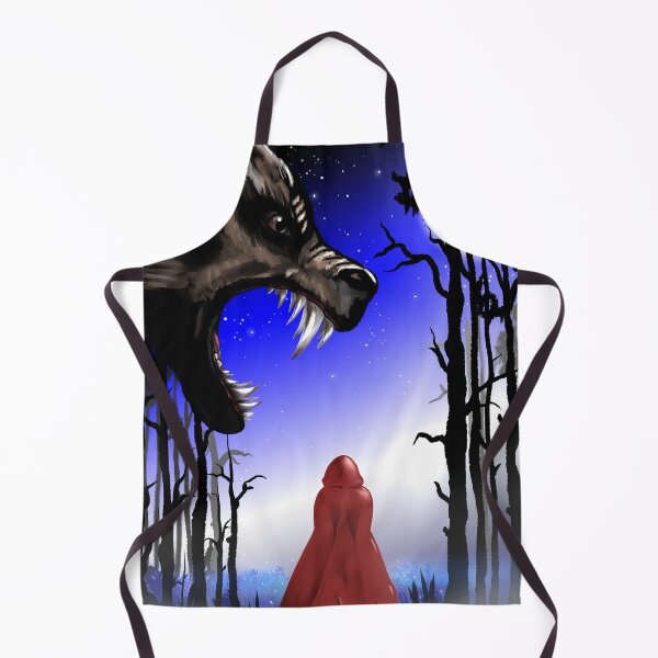 Item preview, Red and Wolf on Blue designed and sold by ragtagart.