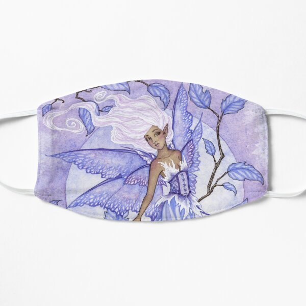 Dreaming in Lavender Flat Mask