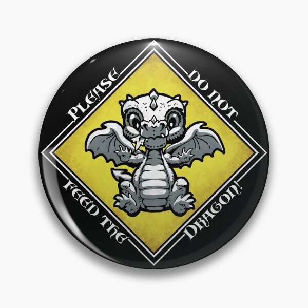 Item preview, Don't Feed the Dragon designed and sold by paxdomino.