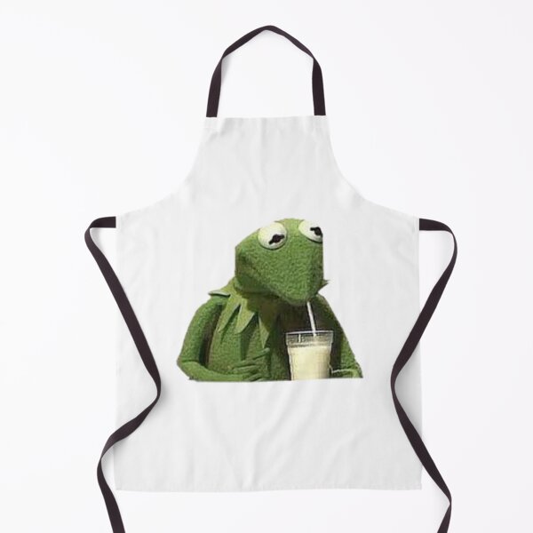 Item preview, Kermit Drinking Milk designed and sold by SticksTooSlick.
