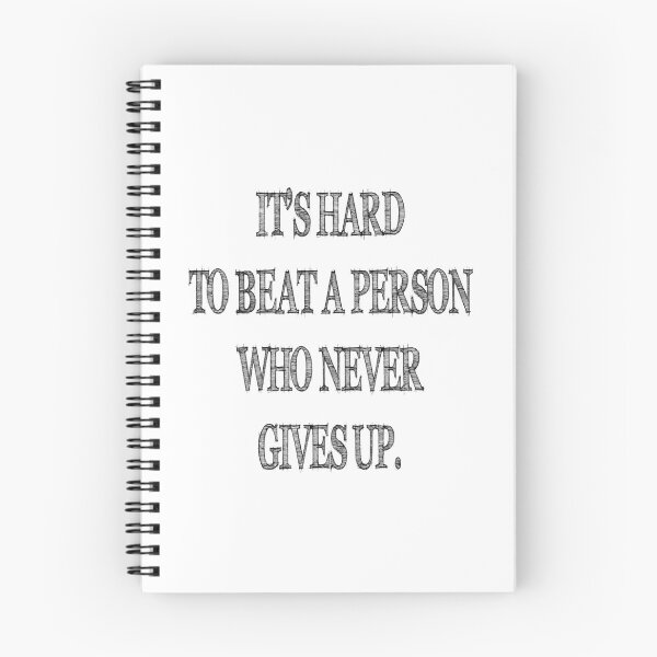 Item preview, Never give up designed and sold by jwebmarket.