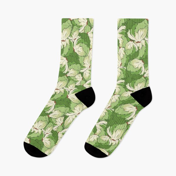 Item preview, Green lettuce vegetable pattern designed and sold by EngineerGoC.