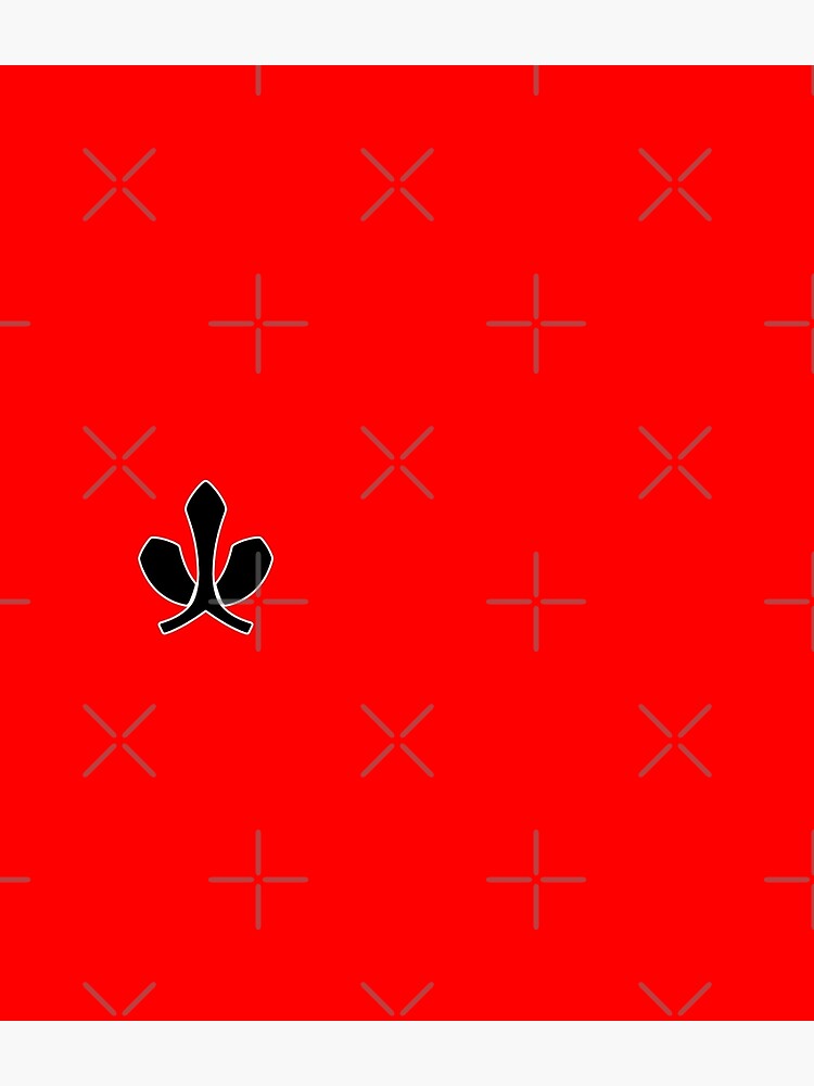 Samurai Red Backpack