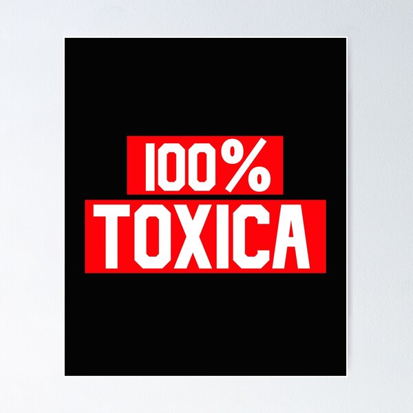 Soy Toxico Spanish Saying Typography Greeting Card for Sale by