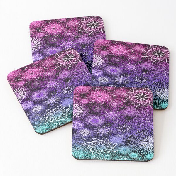 Item preview, Unicorn Floral Mandala Swirl Doodle designed and sold by 2sweetsDesign.