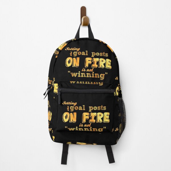 Item preview, Setting goal posts on fire designed and sold by IschemicNeuron.