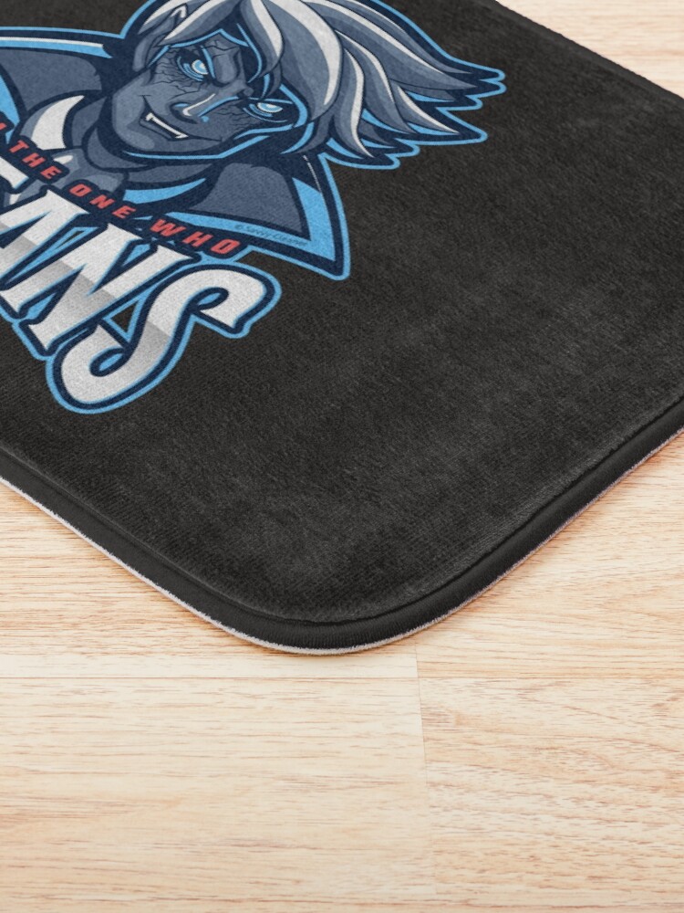 Alternate view of The One Who Cleans, Zombie, Vampire, Cleaning Humor Bath Mat