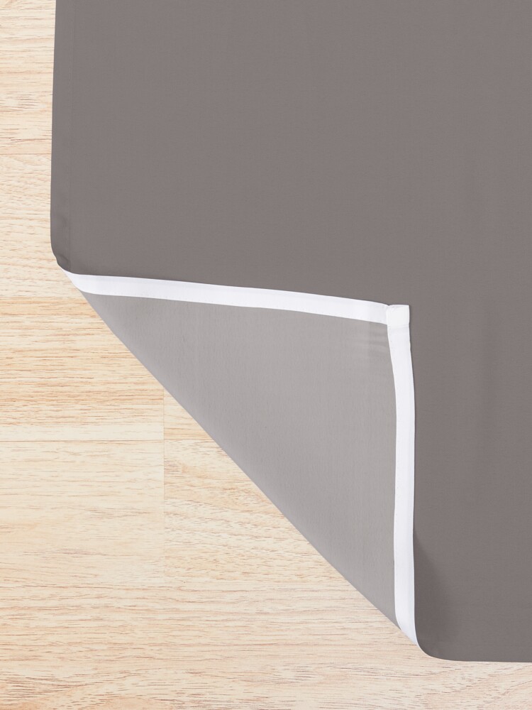 Alternate view of The One Who Cleans, Zombie, Vampire, Cleaning Humor Shower Curtain