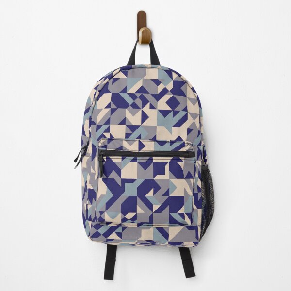 Item preview, Crazy Blues Geometric Pattern designed and sold by lmcvinco.