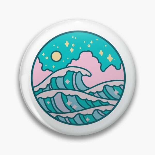 Item preview, Waves at night designed and sold by gwendolyndon.
