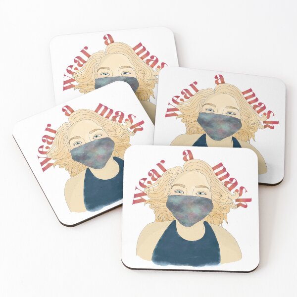 Item preview, Wear A Mask designed and sold by karacrylic.