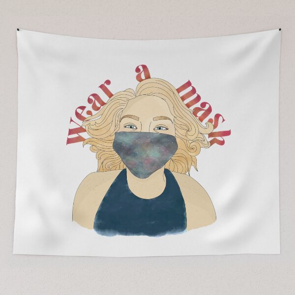 Item preview, Wear A Mask designed and sold by karacrylic.