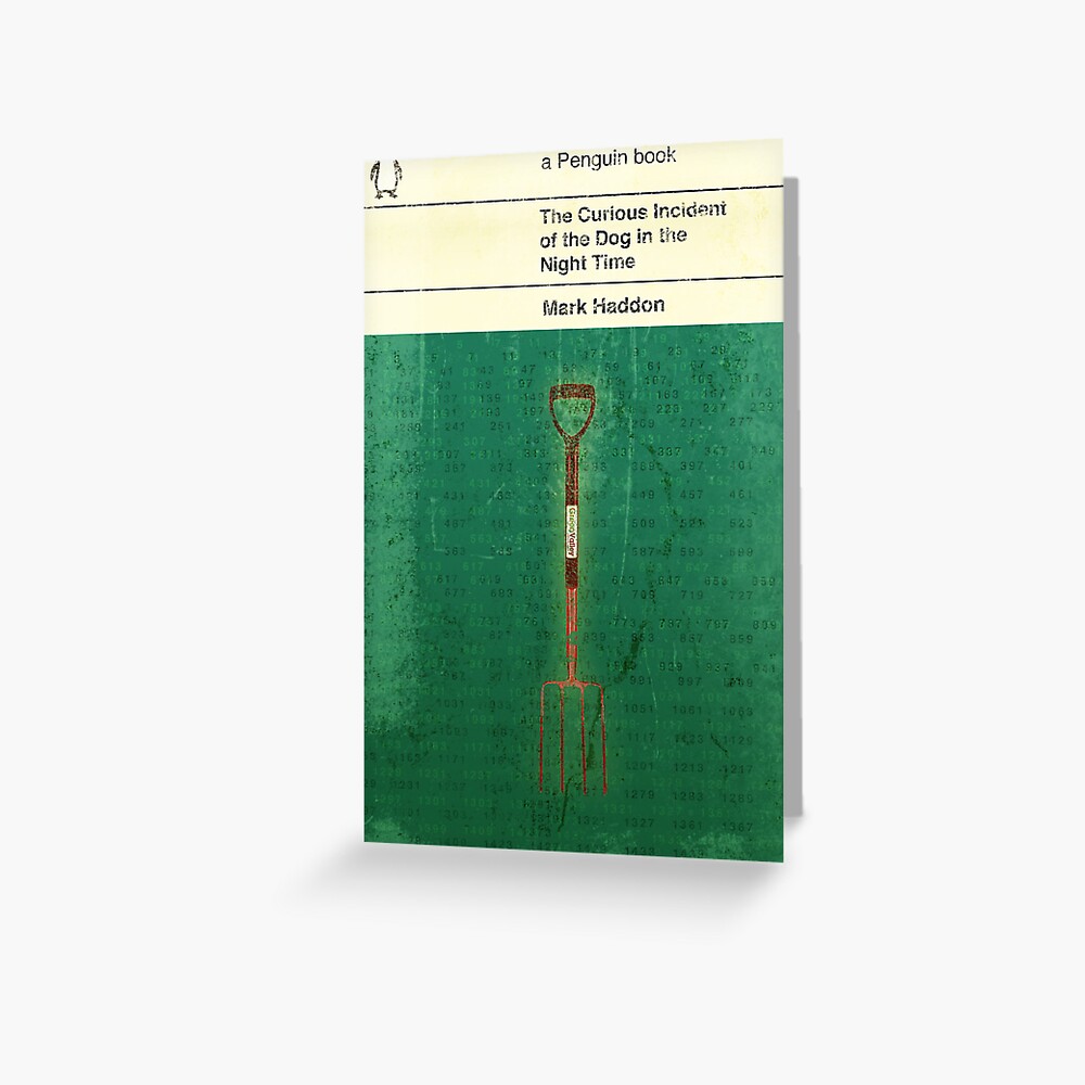The Curious Incident of the Dog in the Night Time Greeting Card