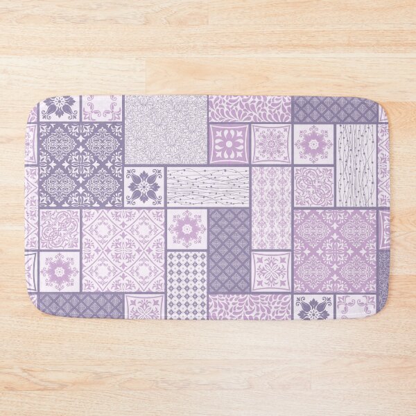 Item preview, Block Print - Pink and Violet designed and sold by MischiefMaven.