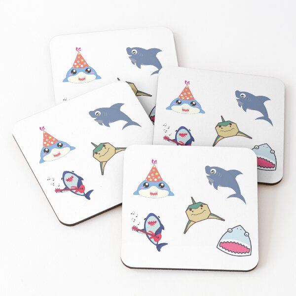Item preview, Sharks Make Me Happy designed and sold by Zaibo.