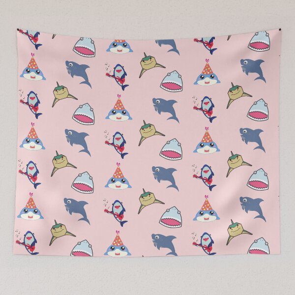 Item preview, Sharks Make Me Happy designed and sold by Zaibo.