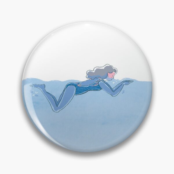Item preview, Breaststroke in the lagoon designed and sold by Dear-Koko.
