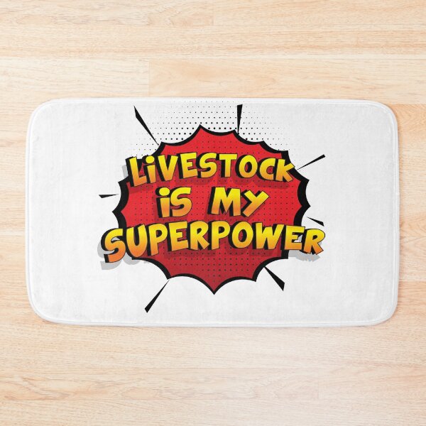 Item preview, Livestock is my Superpower Funny Design Livestock Gift designed and sold by Custom365.