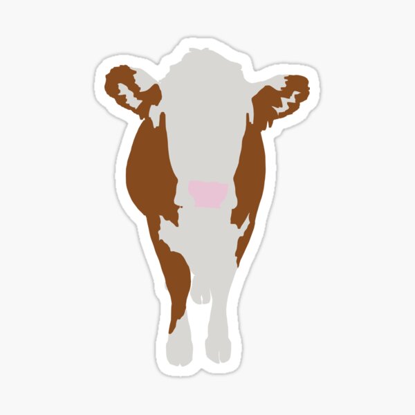 Vista previa del artículo con la obra «Vaquilla Hereford», diseñado y vendido por hmbourgeois.