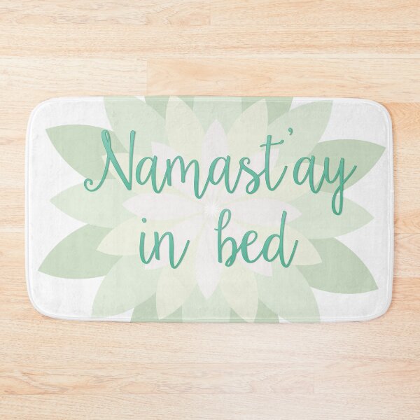 Item preview, Namast'ay in bed - Green designed and sold by House of Laurent.