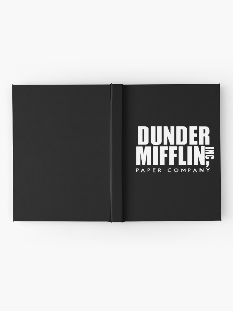 The Office - Dunder Mifflin Paper Company Logo - Black | Spiral Notebook