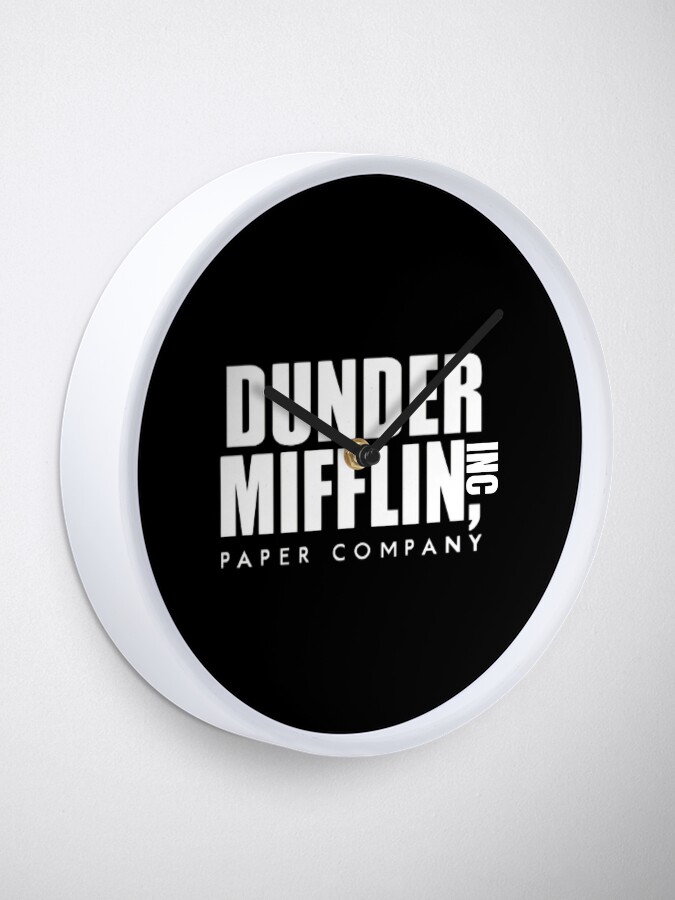 The Office - Dunder Mifflin Paper Company Logo - Black Canvas Print for  Sale by BestOfficeMemes