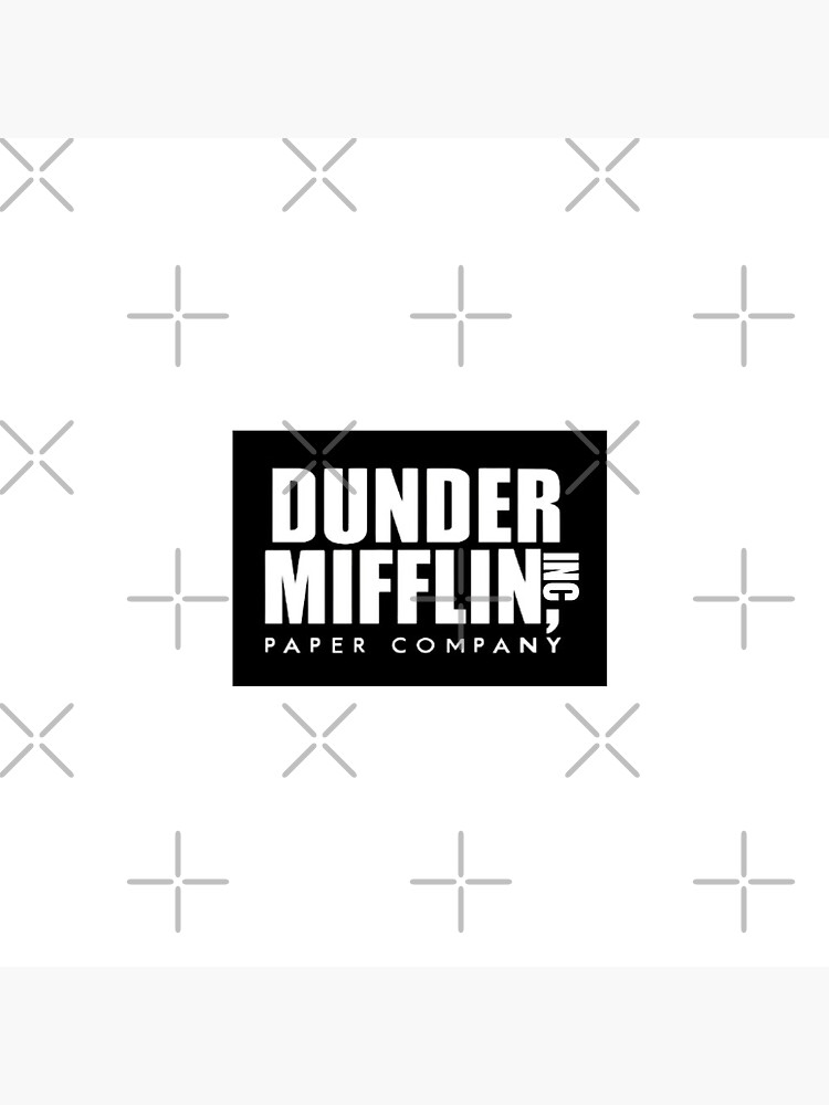 Dunder Mifflin Inc Paper Company Office Logo - The Office - Pin