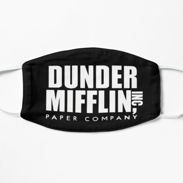 The Office Logo Face Masks Redbubble - scranton business park recreated on roblox dundermifflin