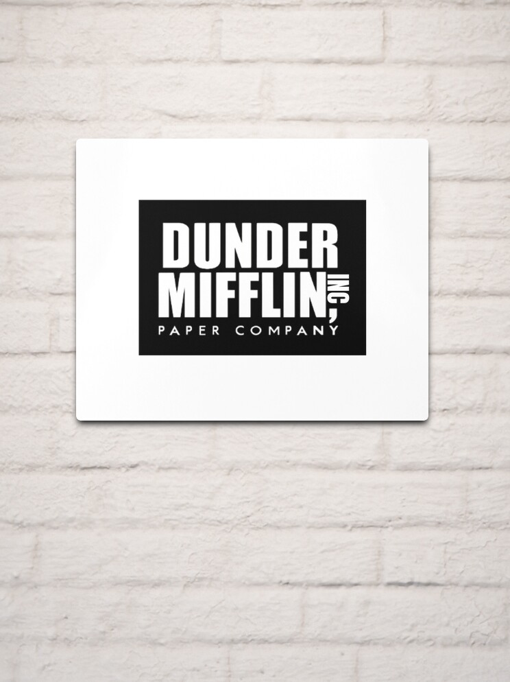 The Office - Dunder Mifflin Paper Company Logo - Black | Postcard