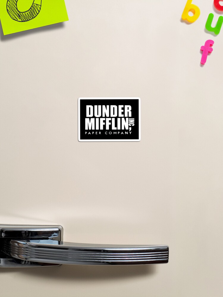 Dunder Mifflin Logo Magnet - Official The Office Merchandise