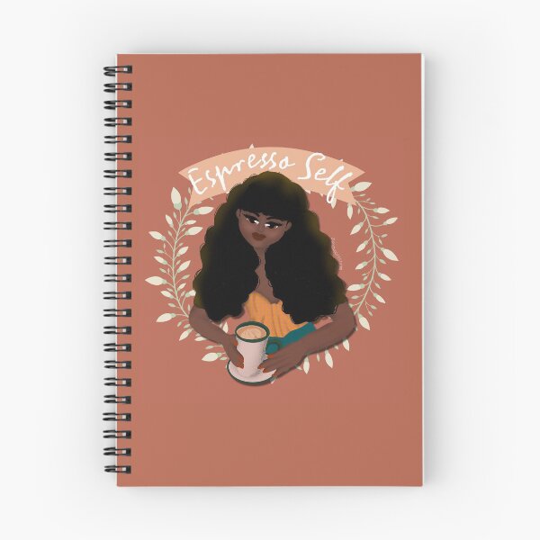 Item preview, Coffee Lover, Espresso Self, Coffee Drinker, Brown Girl designed and sold by GoldHoopsStudio.