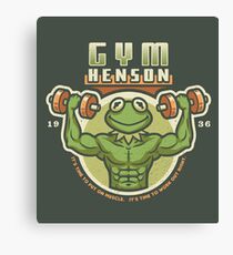 Gym Henson Canvas Print