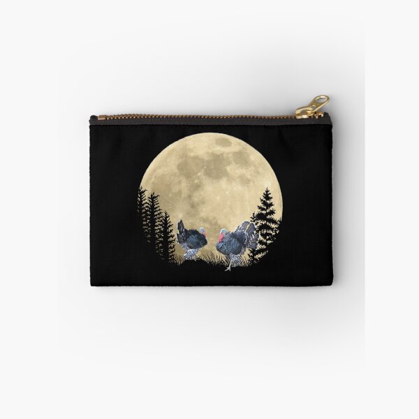 Item preview, Romantic turkey with bat at night in the moonlight designed and sold by BigLoro.