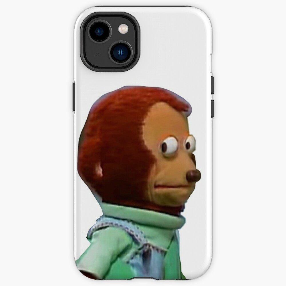 iPhone 12/12 Pro Funny Awkward Look Monkey Puppet Meme Case