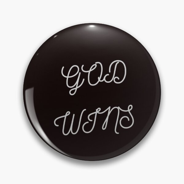 Item preview, GOD WINS designed and sold by Art With Impact – Statement Art & Apparel for Deep Thinkers.
