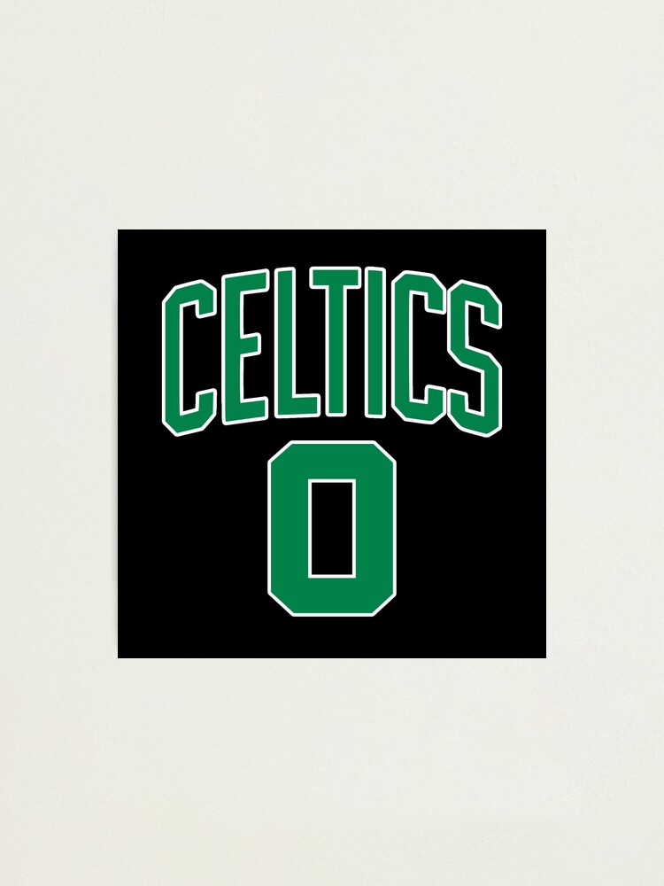 Jayson Tatum Boston Celtics Jersey Poster by SAYIDOWjpg