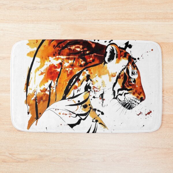 Item preview, Bengal Tiger in Abstract Watercolour designed and sold by Designs By Creation.