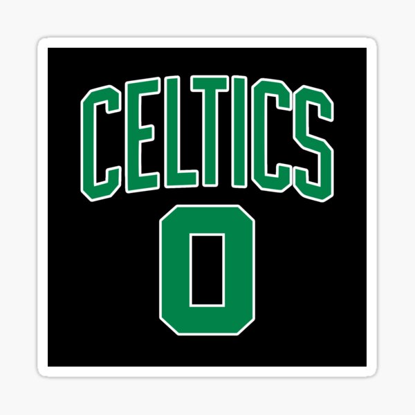 Jason Tatum - Boston Celtics Road Green Sticker for Sale by On Target  Sports