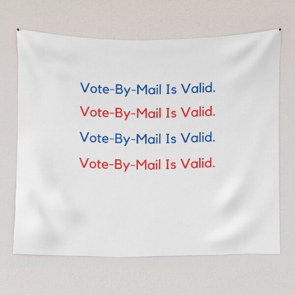 Item preview, Vote by mail is valid designed and sold by SassyStore.