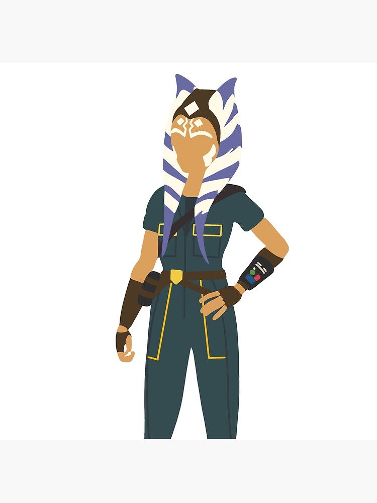 "Jumpsuit ahsoka tano (clone wars season 7)" Poster by bethmia Redbubble