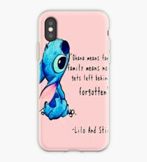 Vinilo o funda para iPhone Ohana significa familia por hannahrain