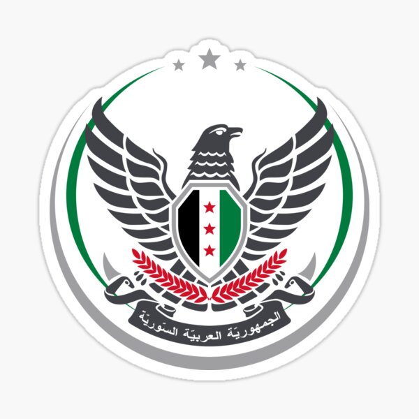 Emblem of Interim Syrian Government Sticker