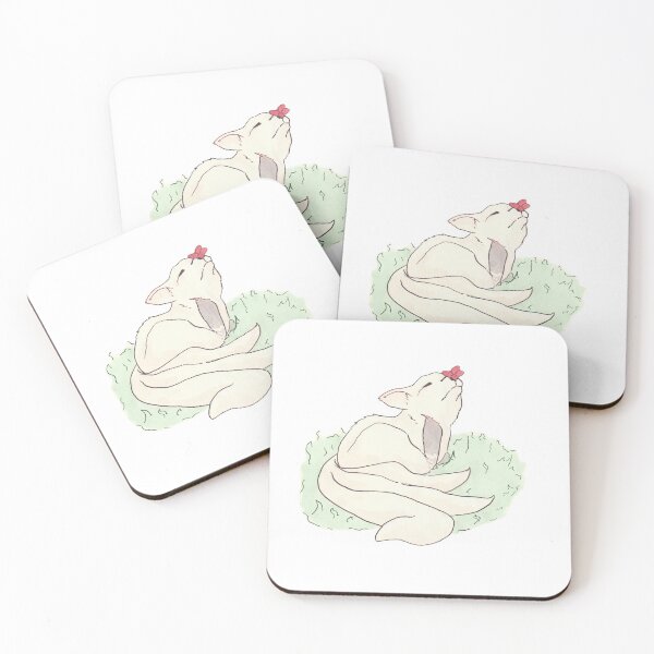 Item preview, Kitsune and his butterfly designed and sold by naias-craft.
