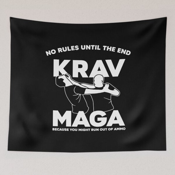 Item preview, Gift idea No rules until the end Krav Maga designed and sold by Nessshirts.